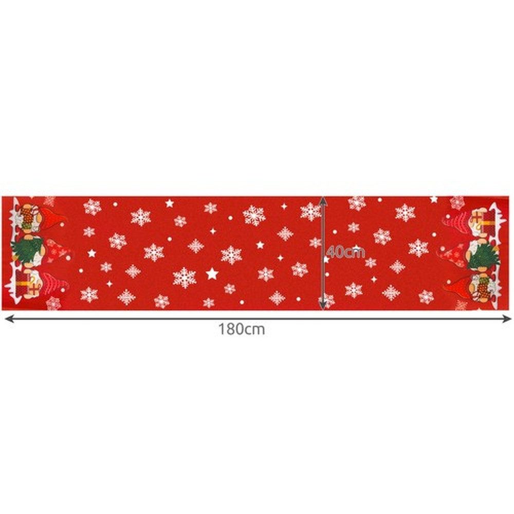 Ruhhy Tischläufer Weihnachtstischläufer (Spar-Set 1-tlg, dekorativ), vor Beschädigungen, Flecken oder Kratzern schützen