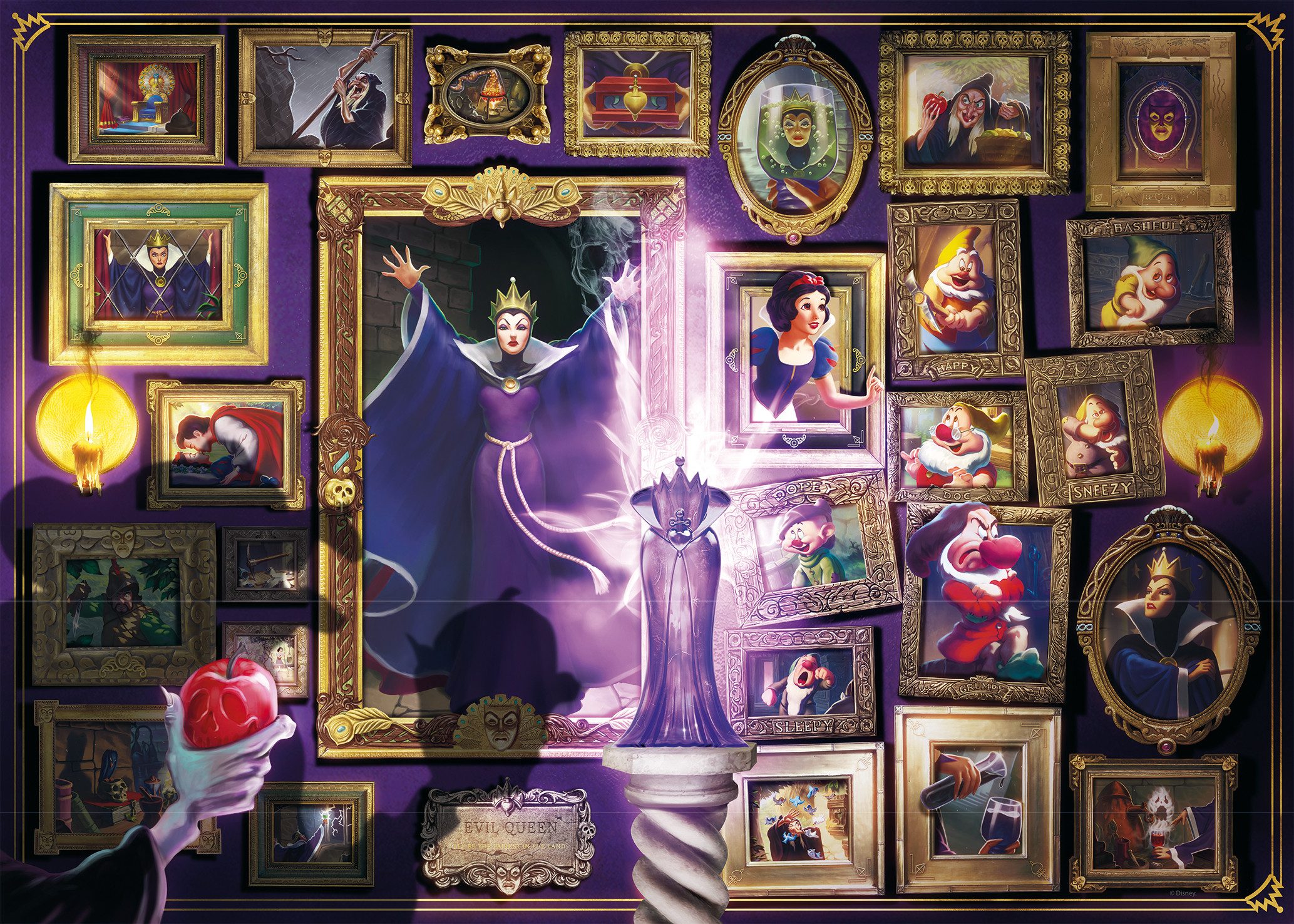 Ravensburger Puzzle Disney Villainous, Evil Queen, 1000 Puzzleteile, Made i günstig online kaufen