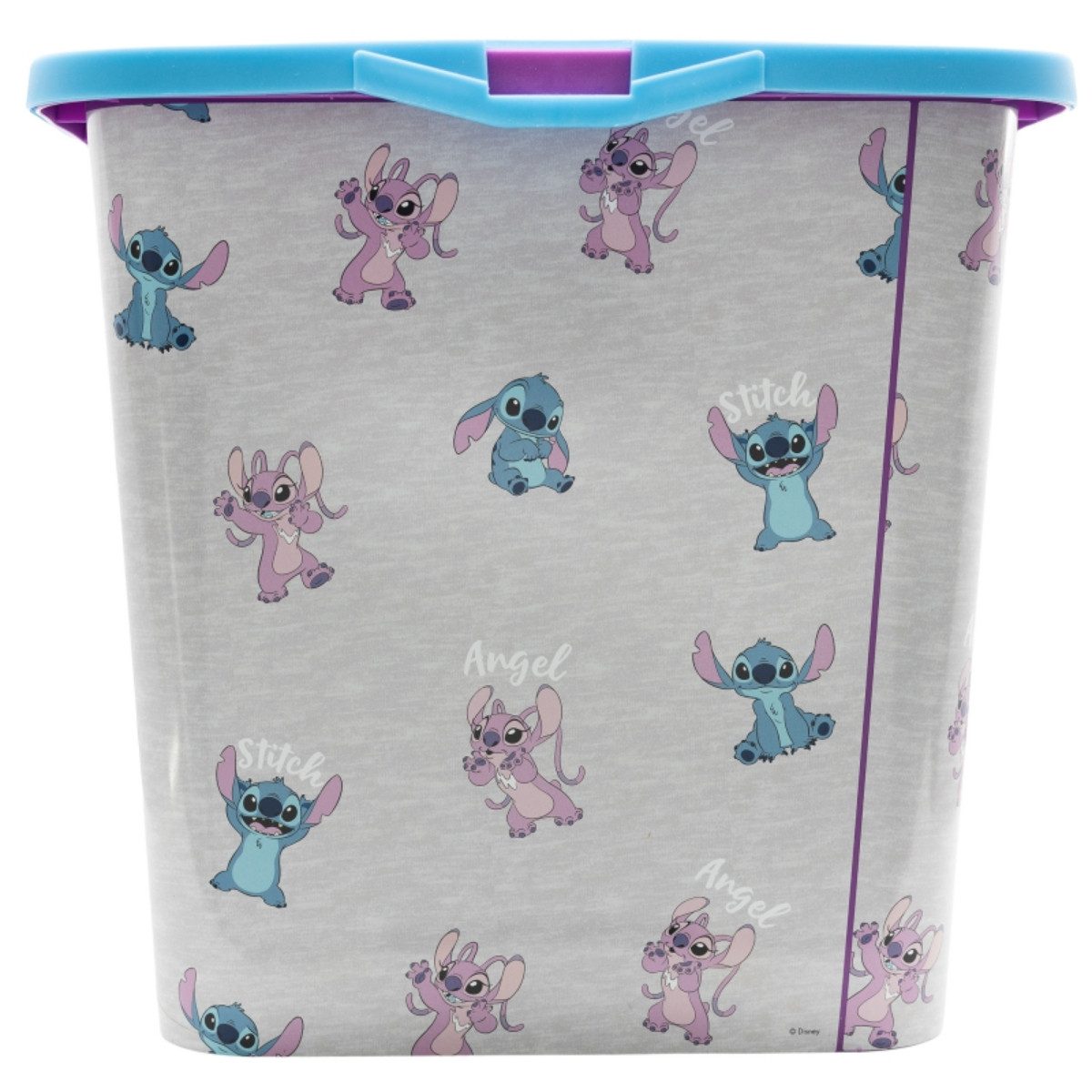 Storline Aufbewahrungsbox Disney Stitch Kinderbox 23  Lt Aufbewahrungsbehälter mit Deckel
