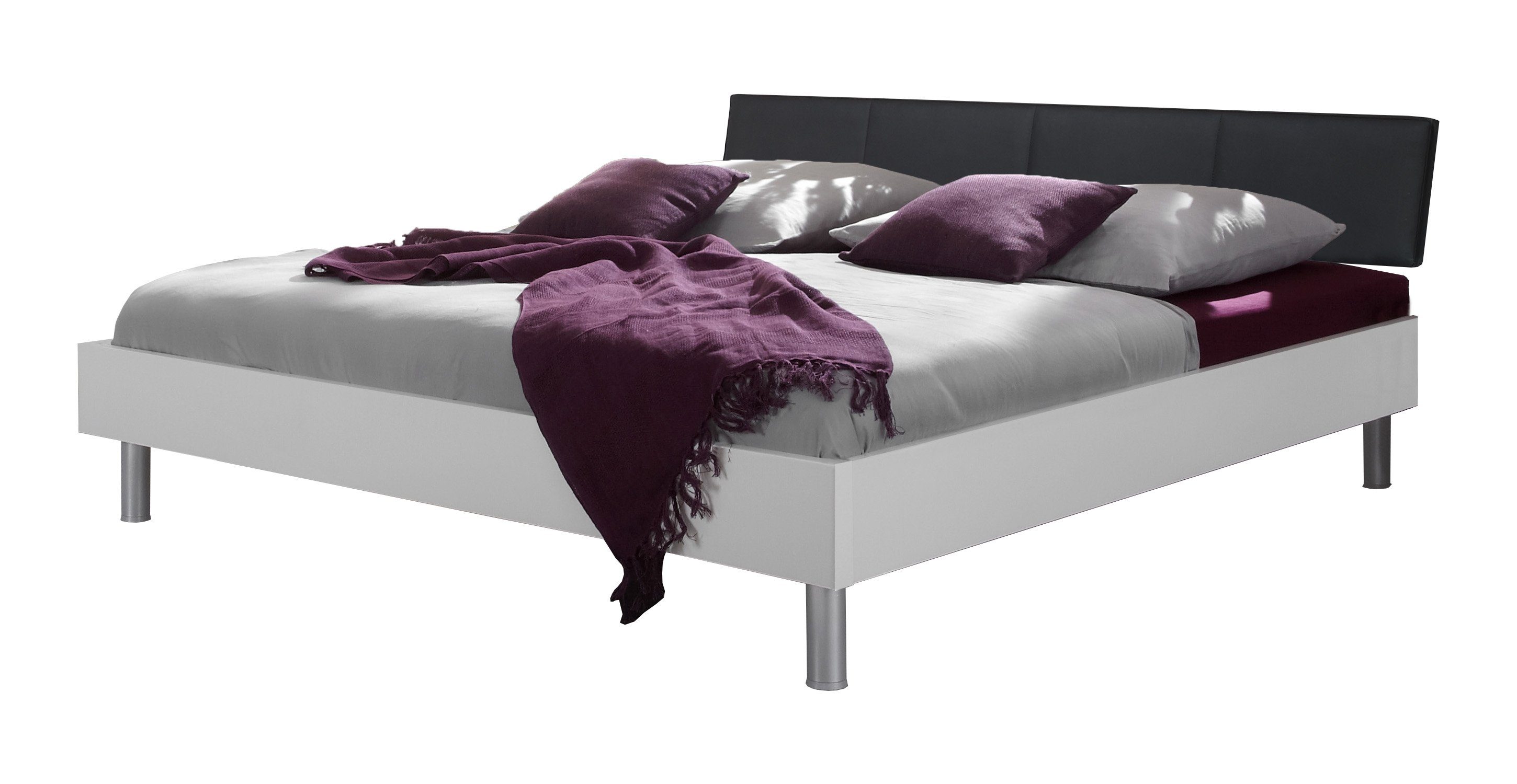 möbelando Kopfteil Easy Beds, (BxHxT: 168x40x5 cm), in BETTPOLSTER SCHWARZ
