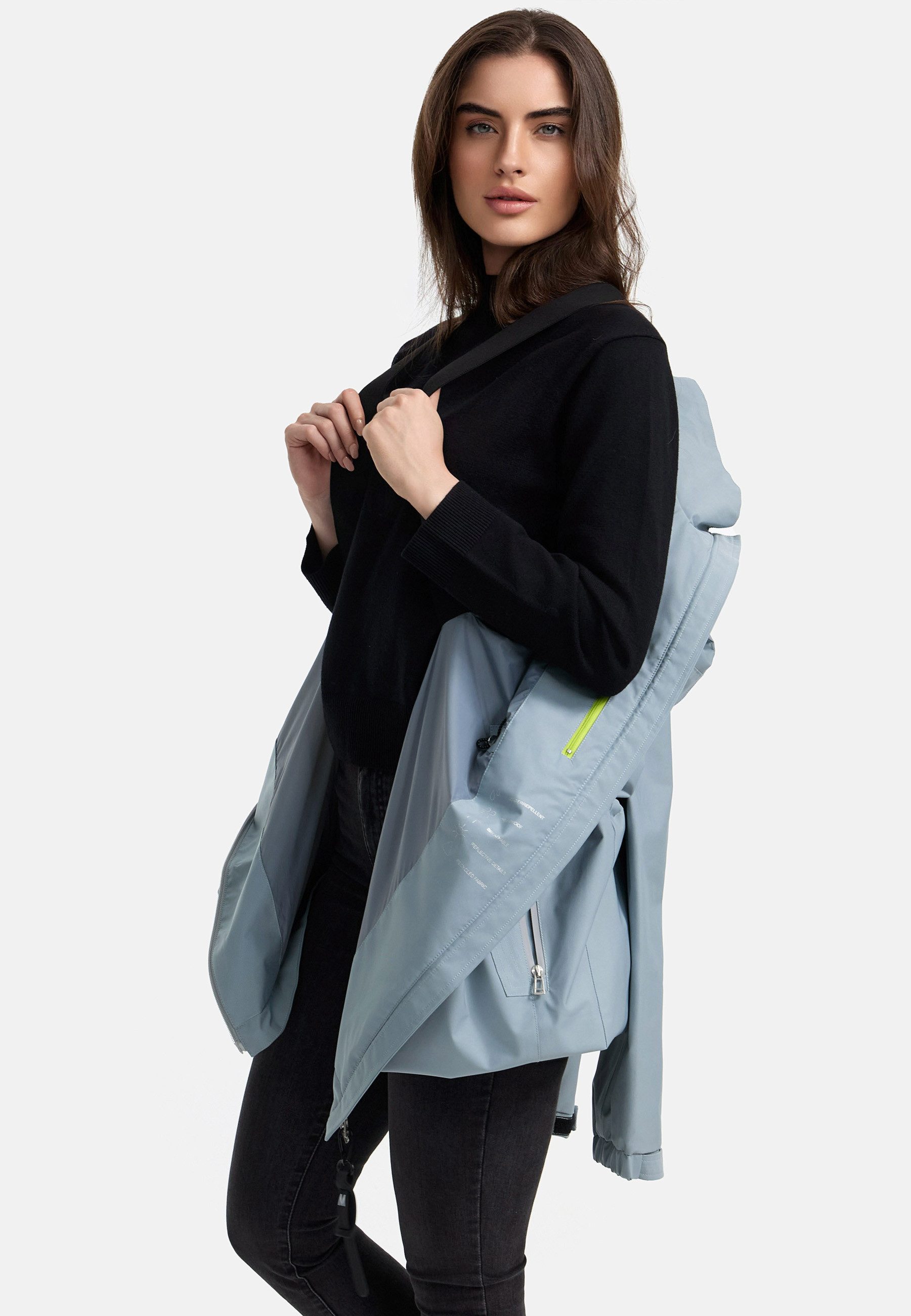 Manisa Regenjacke mit Kapuze günstig online kaufen