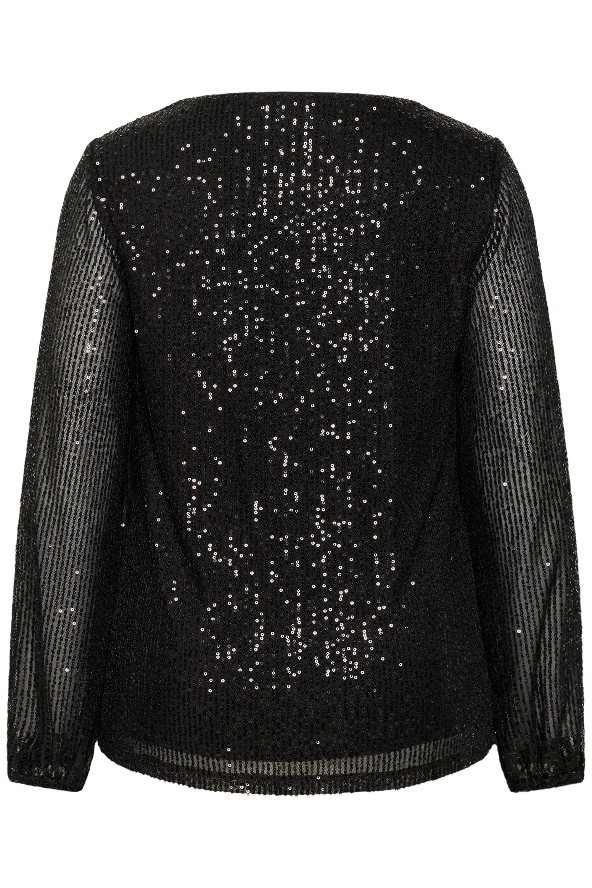 KAFFE Curve Langarmbluse Langarm-Bluse KClaila Große Größen günstig online kaufen