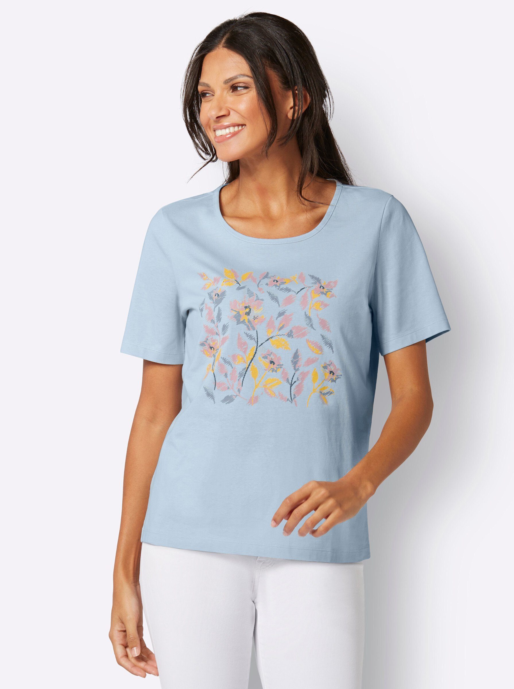 Sieh an! T-Shirt Kurzarmshirt . günstig online kaufen