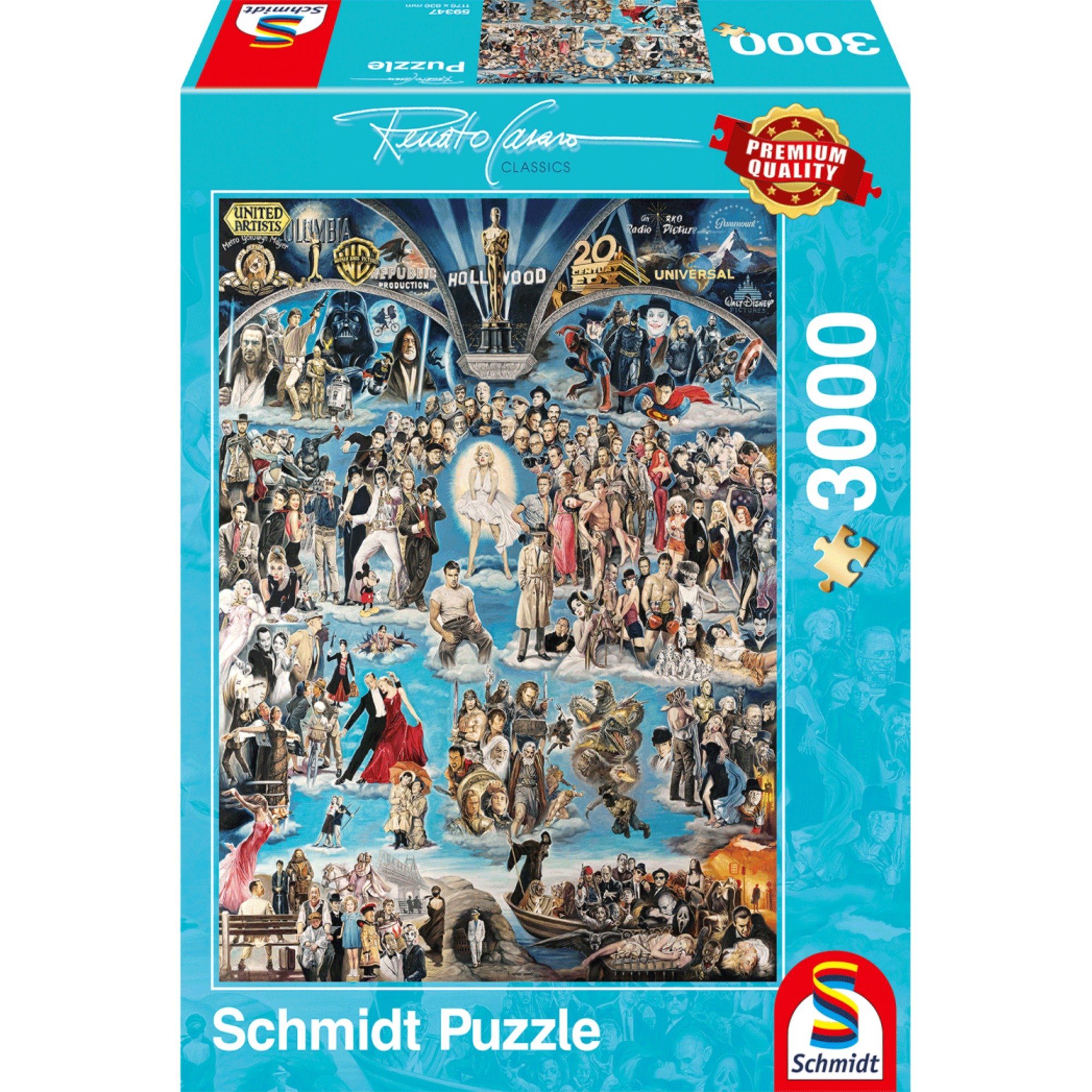 Schmidt Spiele Puzzle Schmidt Spiele Puzzle Hollywood XXL, 3000 Puzzleteile