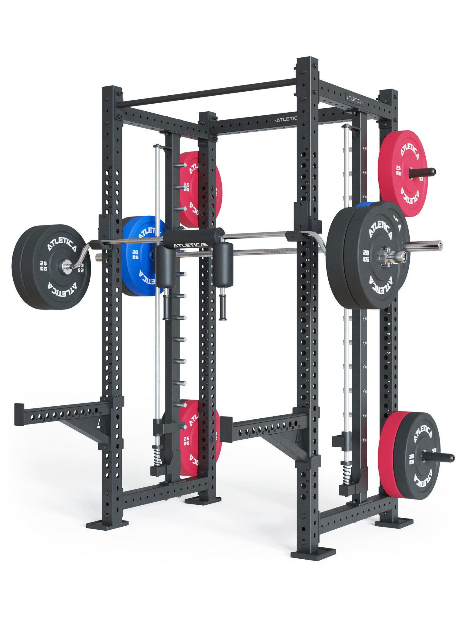 ATLETICA Power Rack R8 Spectre Medium, Smith Machine inklusive