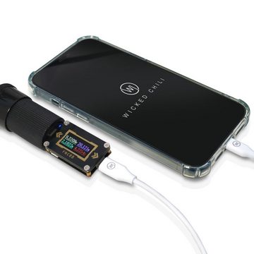 Wicked Chili 30W Dual USB-C PD Autoladegerät für iPhone 14 / 13 Auto-Adapter Zigarettenanzünder-Stecker zu USB C, USB-C, 2-fach USB-C Auto Ladegerät, 30W PD/QC3.0 KFZ-Schnellladegerät, Univer