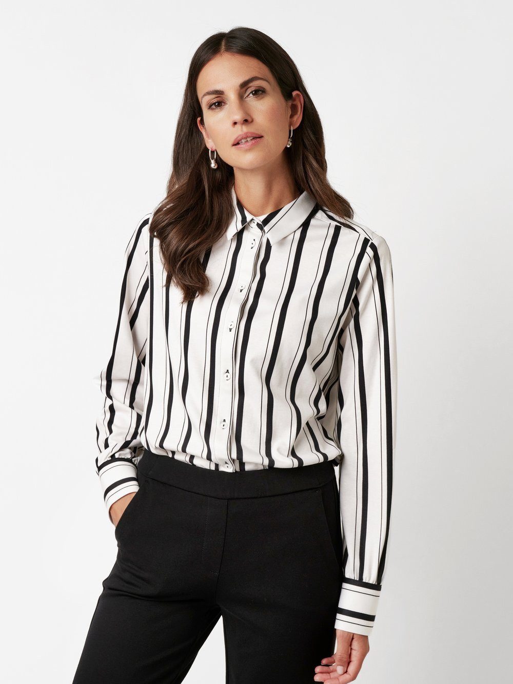 DESOTO Klassische Bluse Lizzy mit Hemdblusenkragen günstig online kaufen