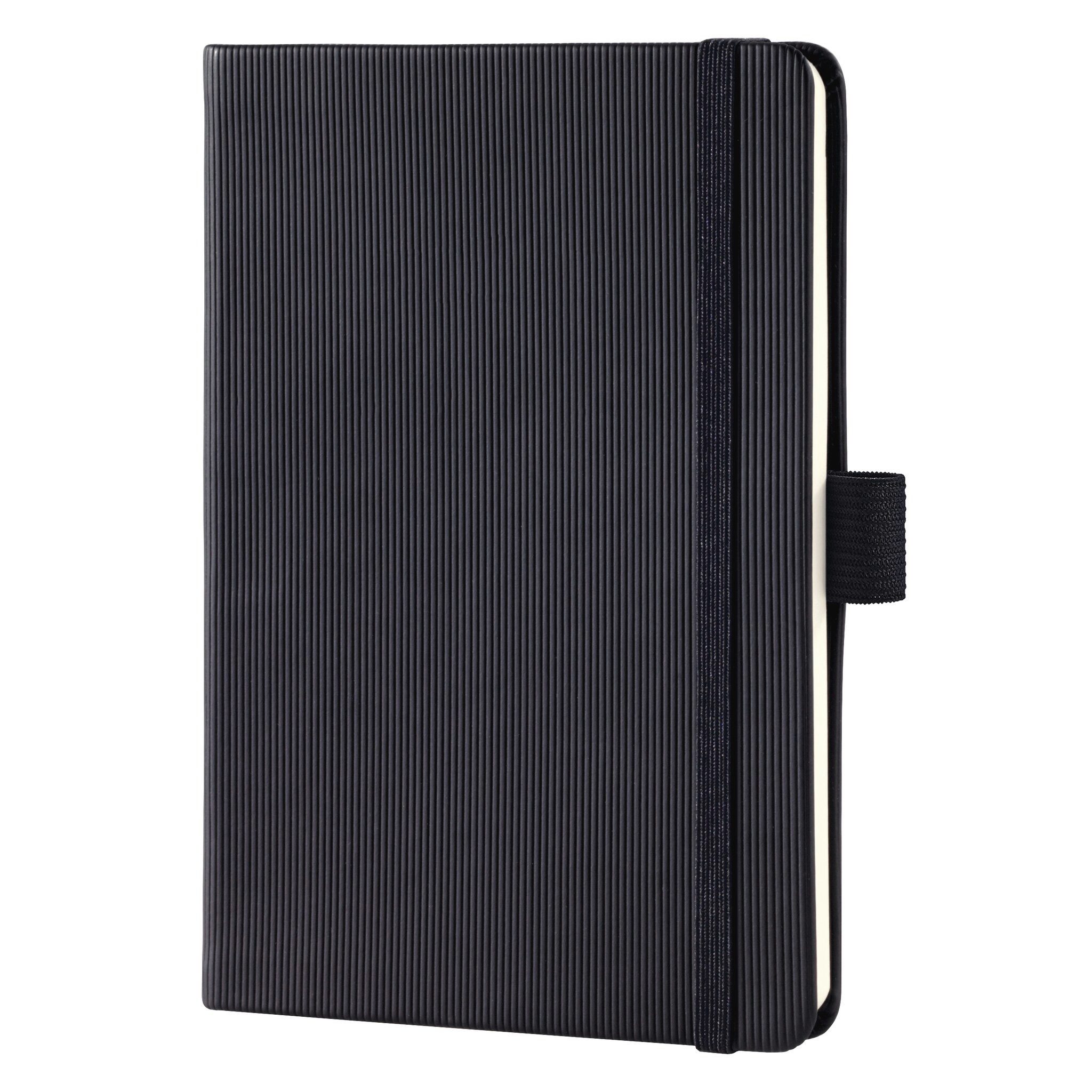 Notizbuch SIGEL CO132 Notizbuch Conceptum - Uni - liniertt - ca. A6 - schwarz -