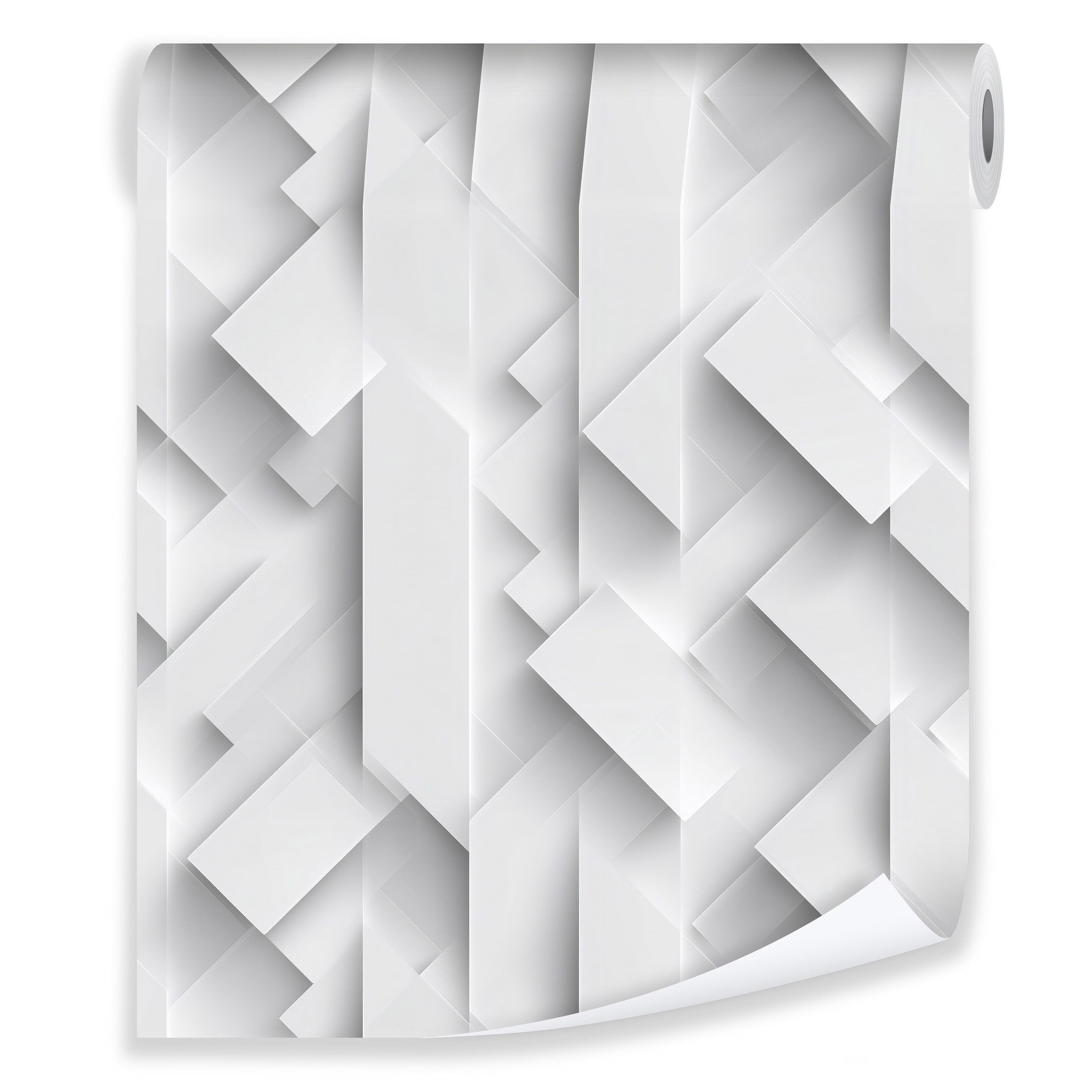 Wallarena Vliestapete Weiß Struktur Abstrakt Wohnzimmer Schlafzimmer Tapete günstig online kaufen