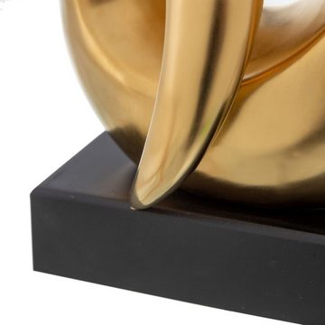 Bigbuy Dekoobjekt Deko-Figur 17 x 10 x 34,5 cm Gold