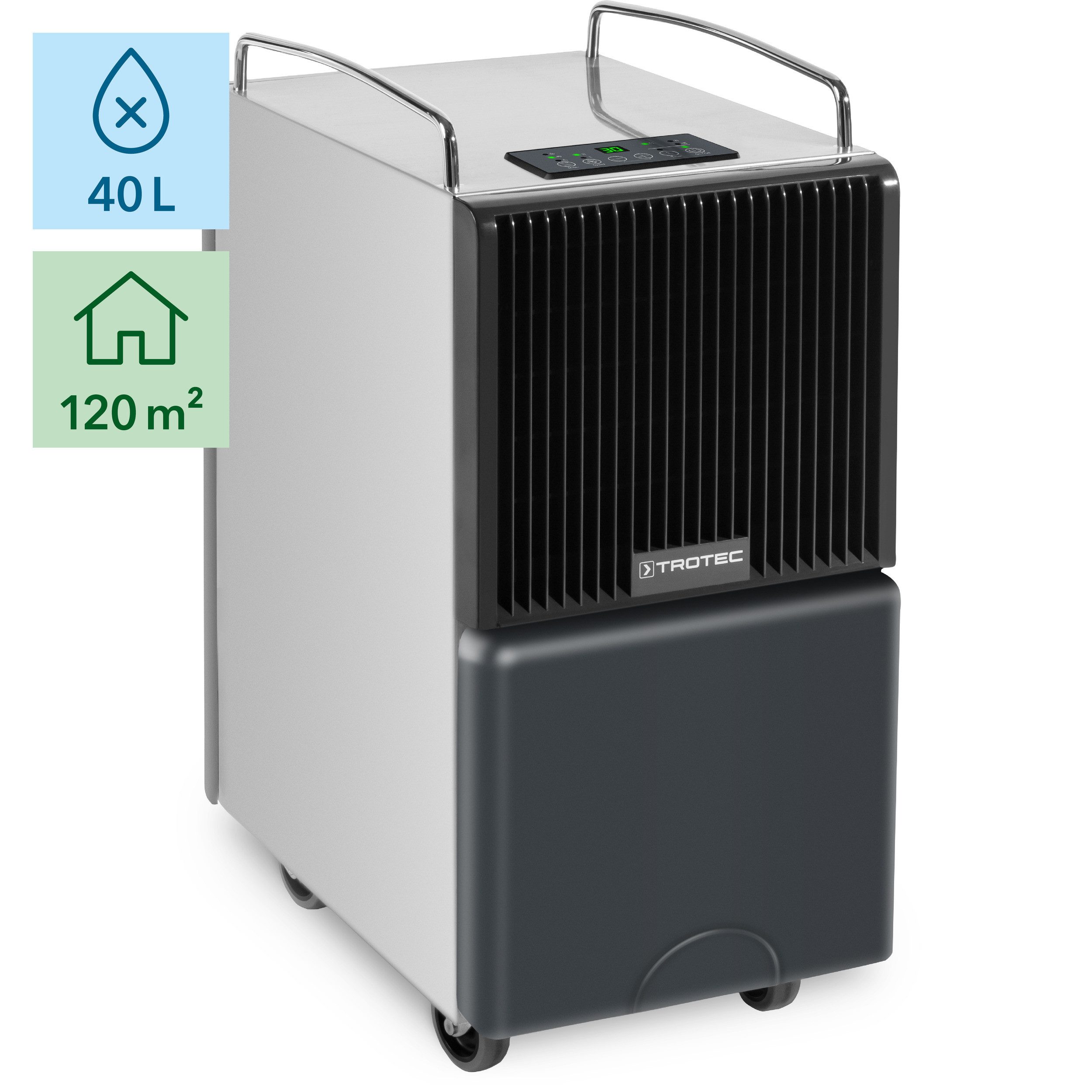 TROTEC Осушители воздуха TTK 122 E mit Heißgas-Abtausystem, Wäschetrocknungsfunktion 24-Stunden-Timer