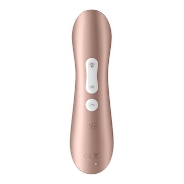 Satisfyer Klitoris-Stimulator Satisfyer "Pro 2+", Klitoris-Sauger/Druckwellen-Vibrator, wasserdicht