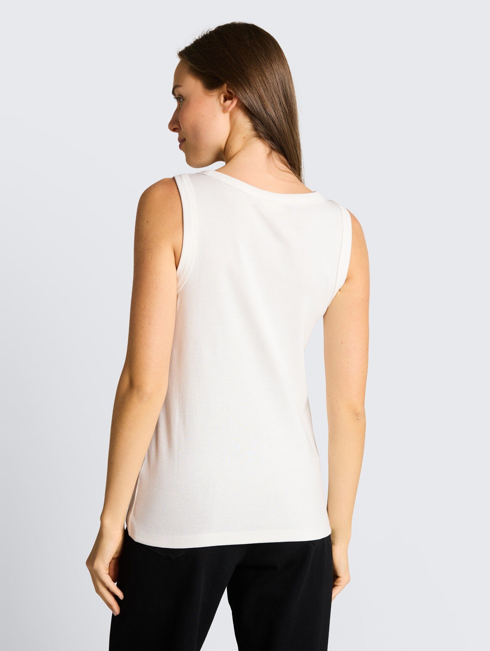 TOM TAILOR Trägertop T-Shirt Basic Top mit Stretch