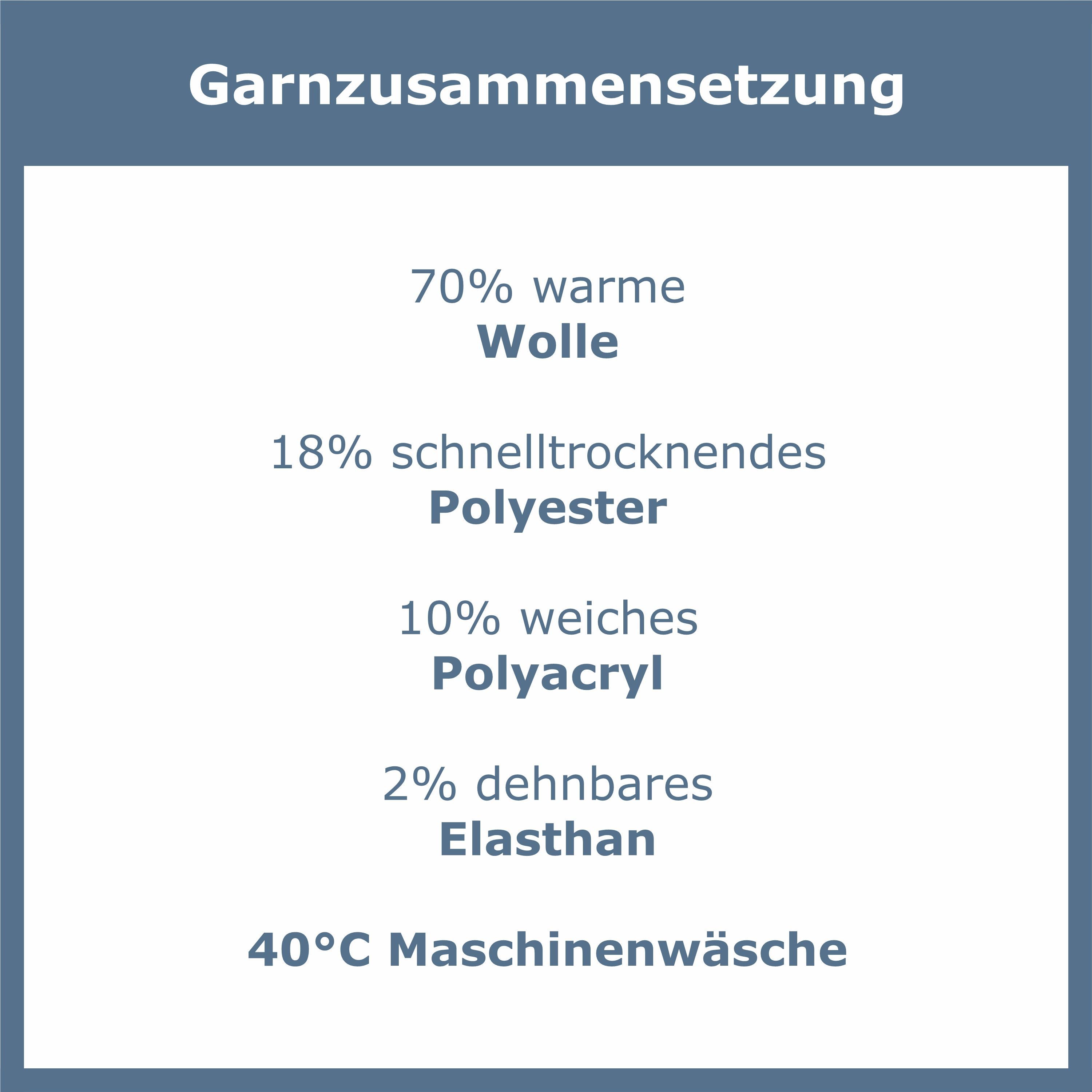 GAWILO Norwegersocken mit Wolle für Herren - warme Thermosocken für den Winter (6 Paar) Robuste, dicke Socken für warme Füße an kalten Tagen