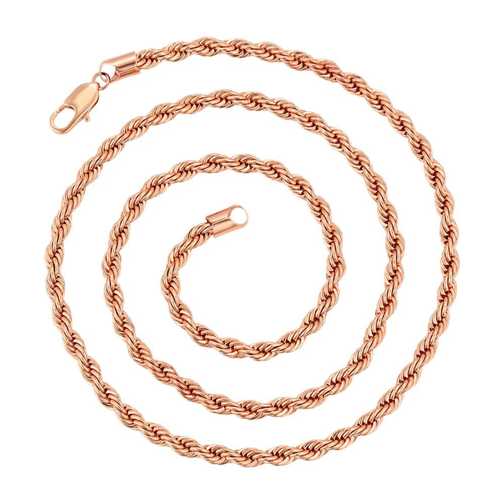 Collier Depravare rose goldfarben
