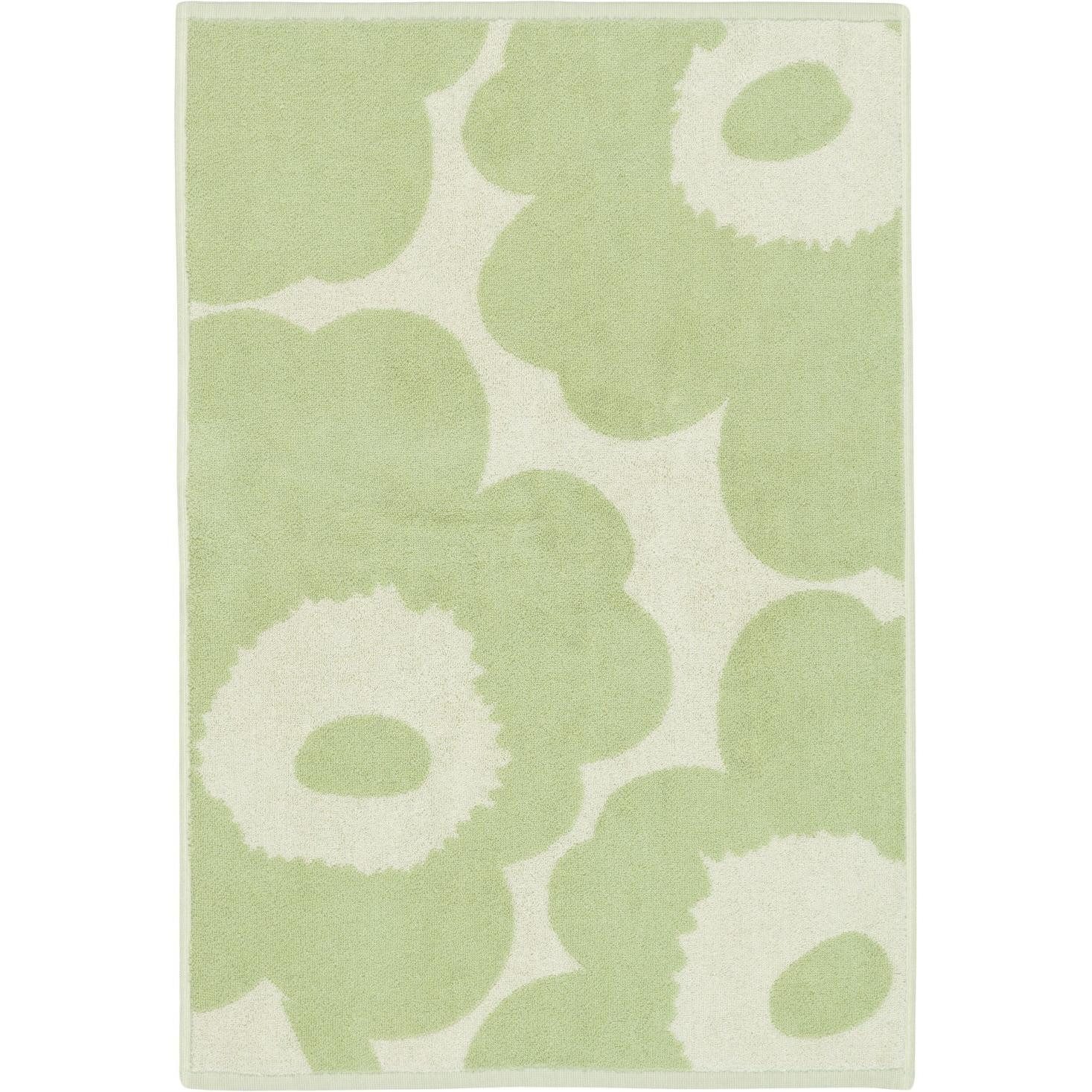 Marimekko Badetücher Handtuch Unikko Off White / Sage (50x70cm)