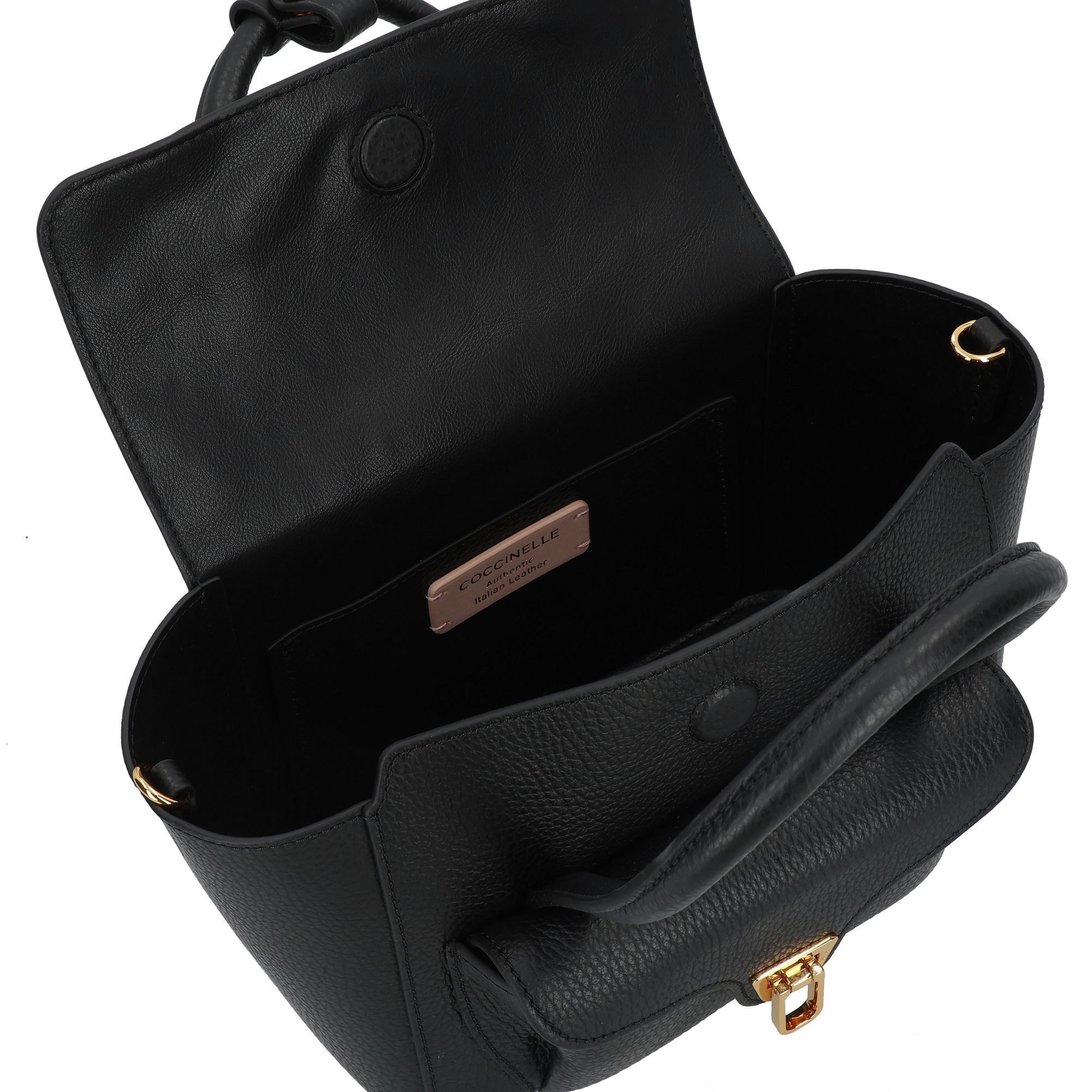 COCCINELLE Schultertasche Double Beat, Leder
