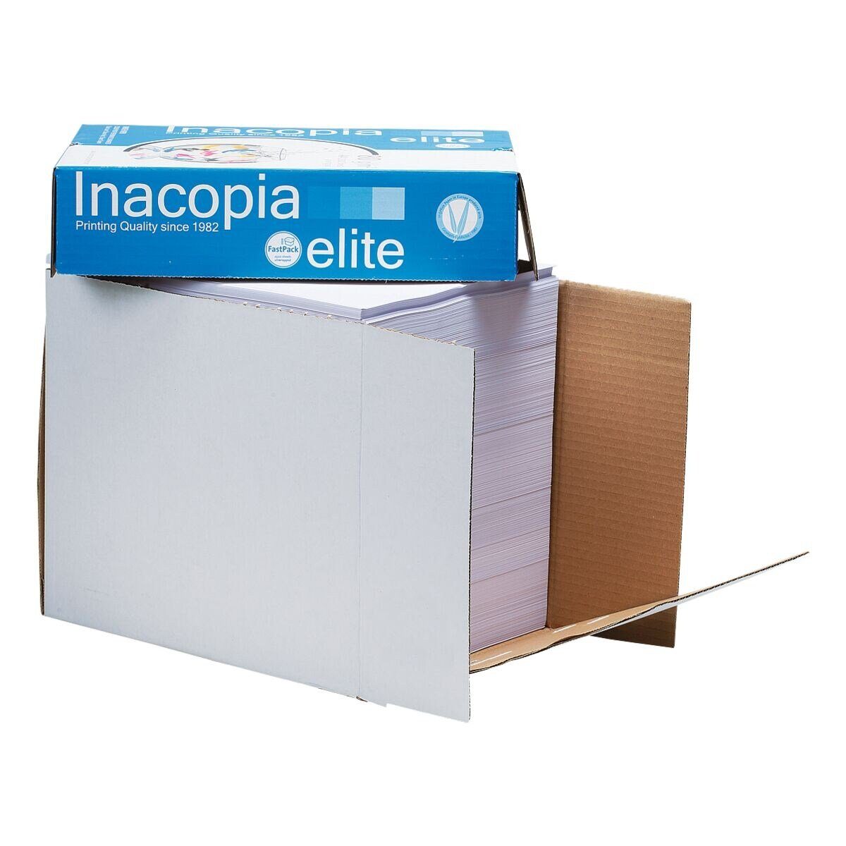 INACOPIA Druckerpapier Elite, Format DIN A4, 80 g/m², 171 CIE, 2500 Blatt