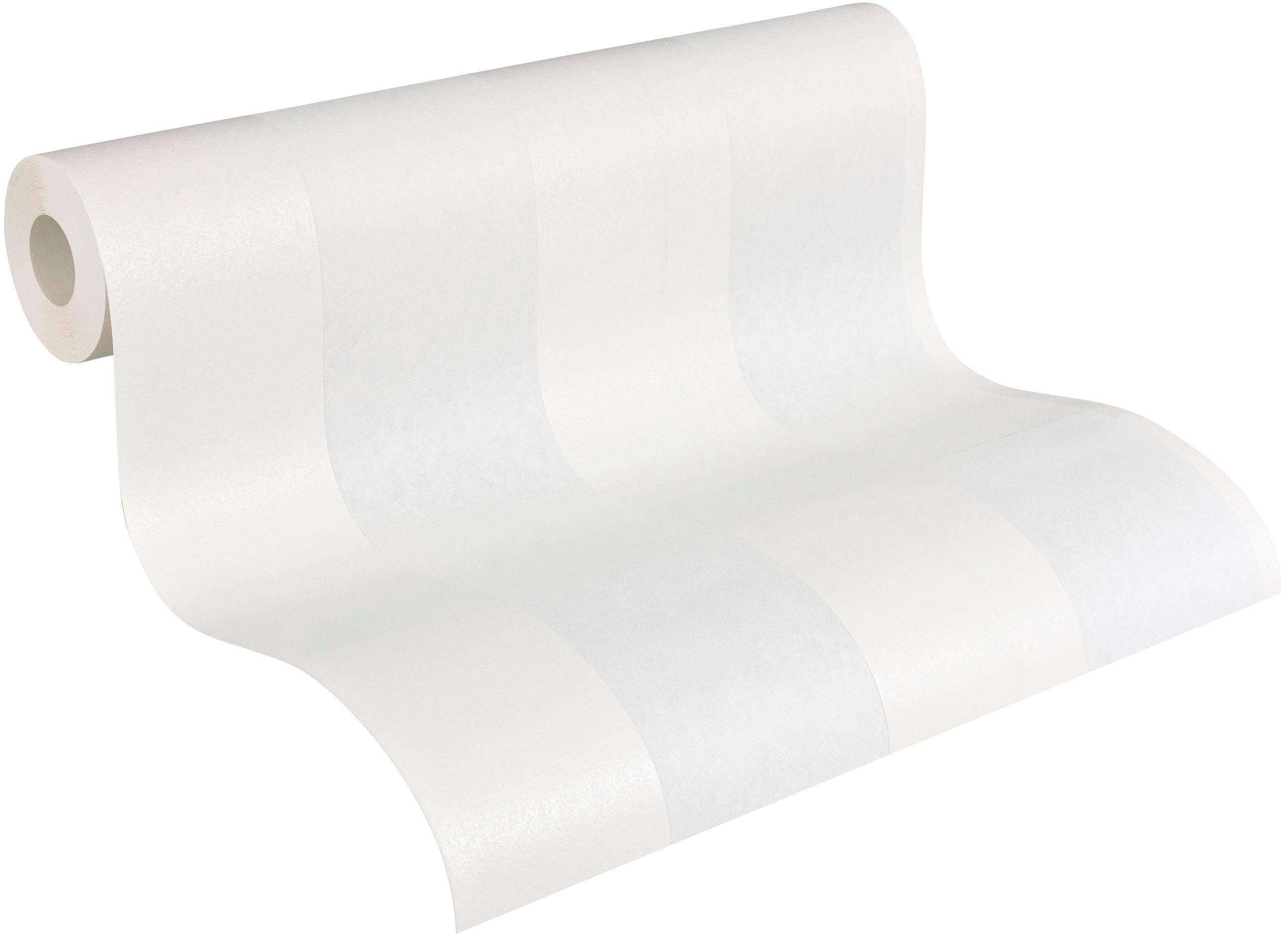 A.S. Création Vliestapete Meistervlies, leicht strukturiert, Streifen, gestreift, mehrfarbig, Tapete Streifen Überstreichbar Tapeten Wohnzimmer Schlafzimmer Design. Reduzierter Preis € 20,89. Unverbindliche Preisempfehlung € 40,95, (€ 3,92 pro 1 qm)