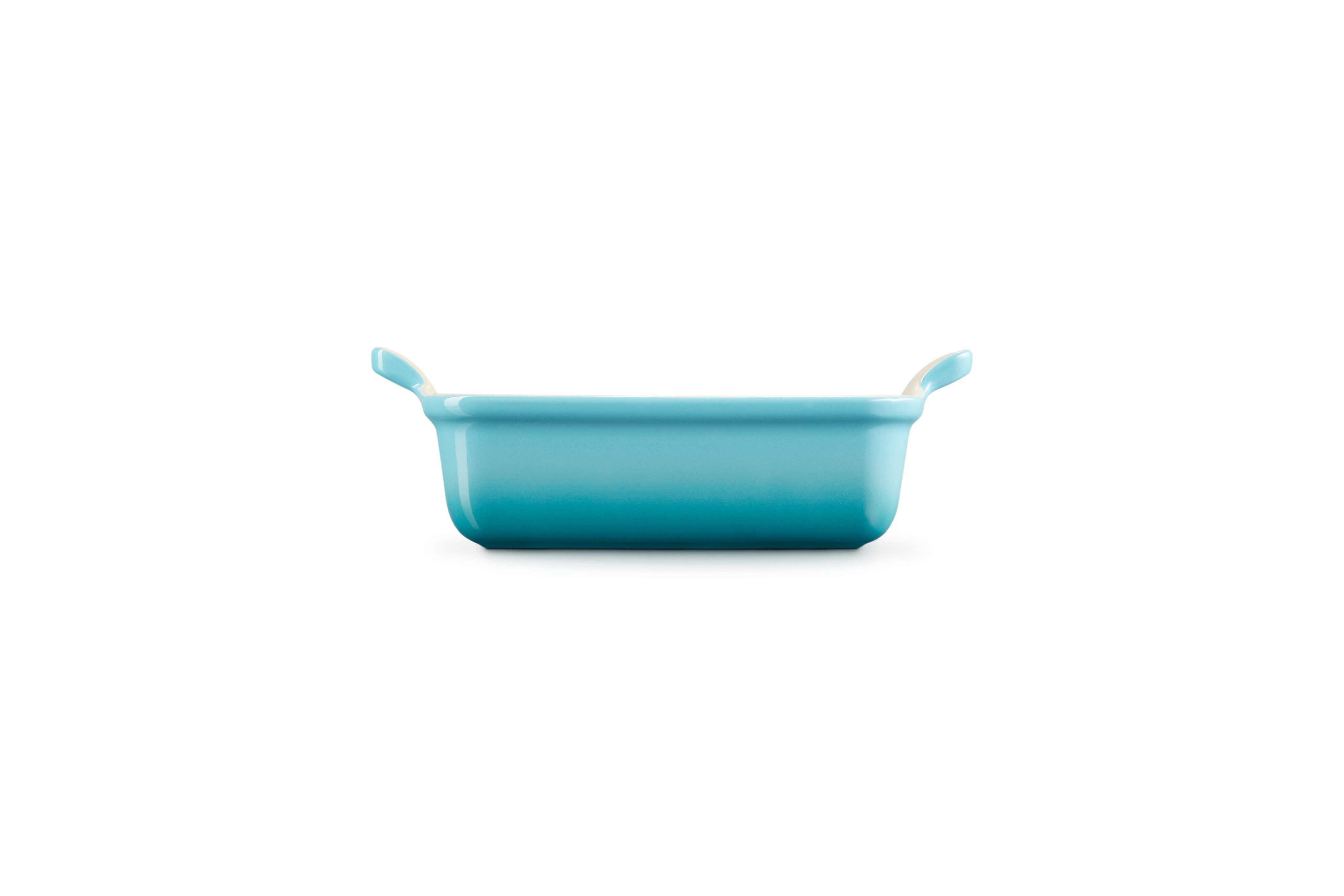 LE CREUSET Auflaufform Tradition, Karibik, 71102191700001, Steinzeug, Maße: 24.7 x 15.1 x 8.1 cm, Gewicht: 970 g