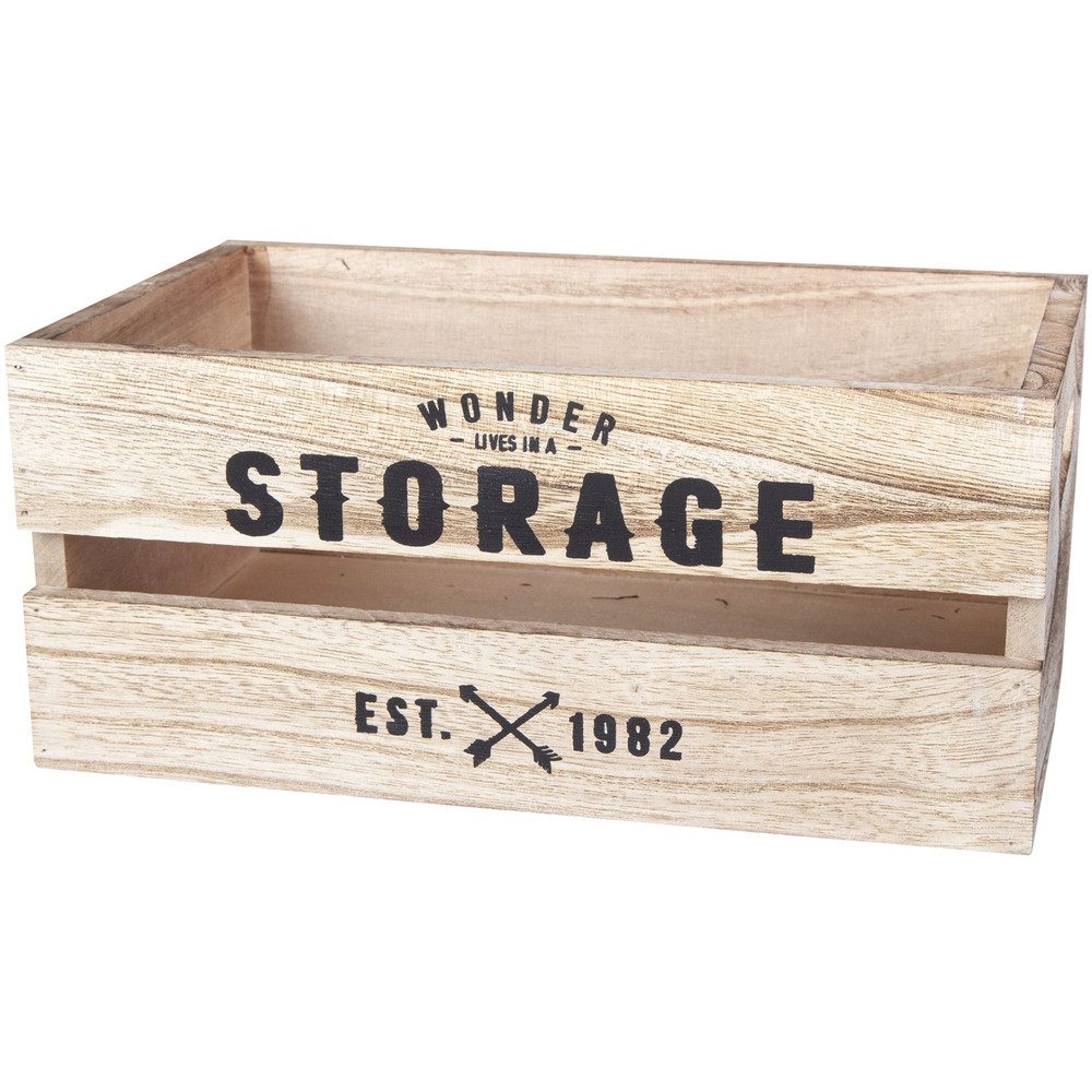 MICA Aufbewahrungsbox Dekokiste - aus Holz günstig online kaufen