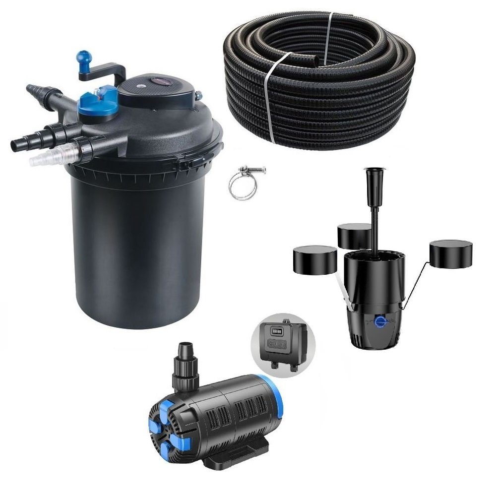 Aquaone Teichfilter AquaOne Teich Filteranlage Set günstig online kaufen