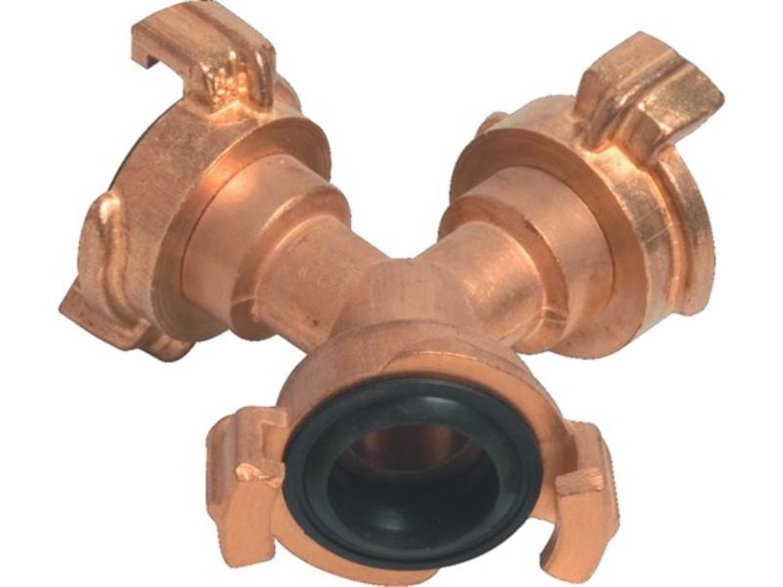 MEGA Schnellkupplung PROFEC 0420519 Y-Stück Schnellkupplung Messing Schlauchgröße 9,5-3