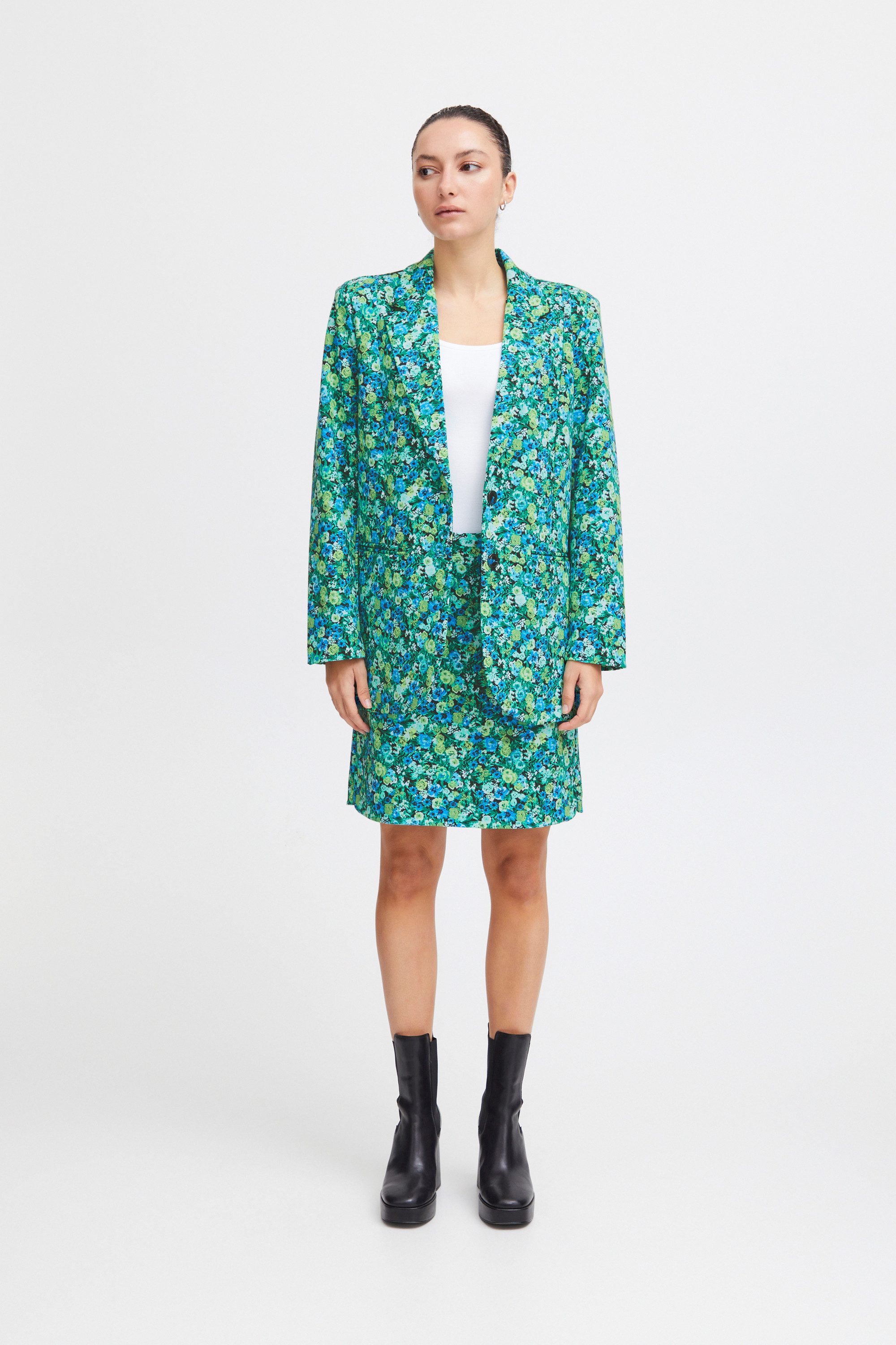 Ichi Jackenblazer IHKATE PRINT OVERSIZE BL