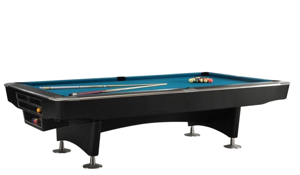 JVmoebel Billardtisch Professioneller Billardtisch Schwarz - Spieltisch für Freizeitspaß, Made in Europe