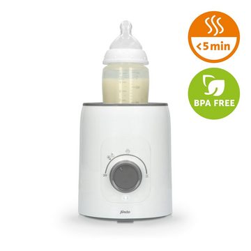 Alecto Flaschenwärmer BW600, BPA-freier Flaschenwärmer für Muttermilch, Universal-Flaschen&Dosen