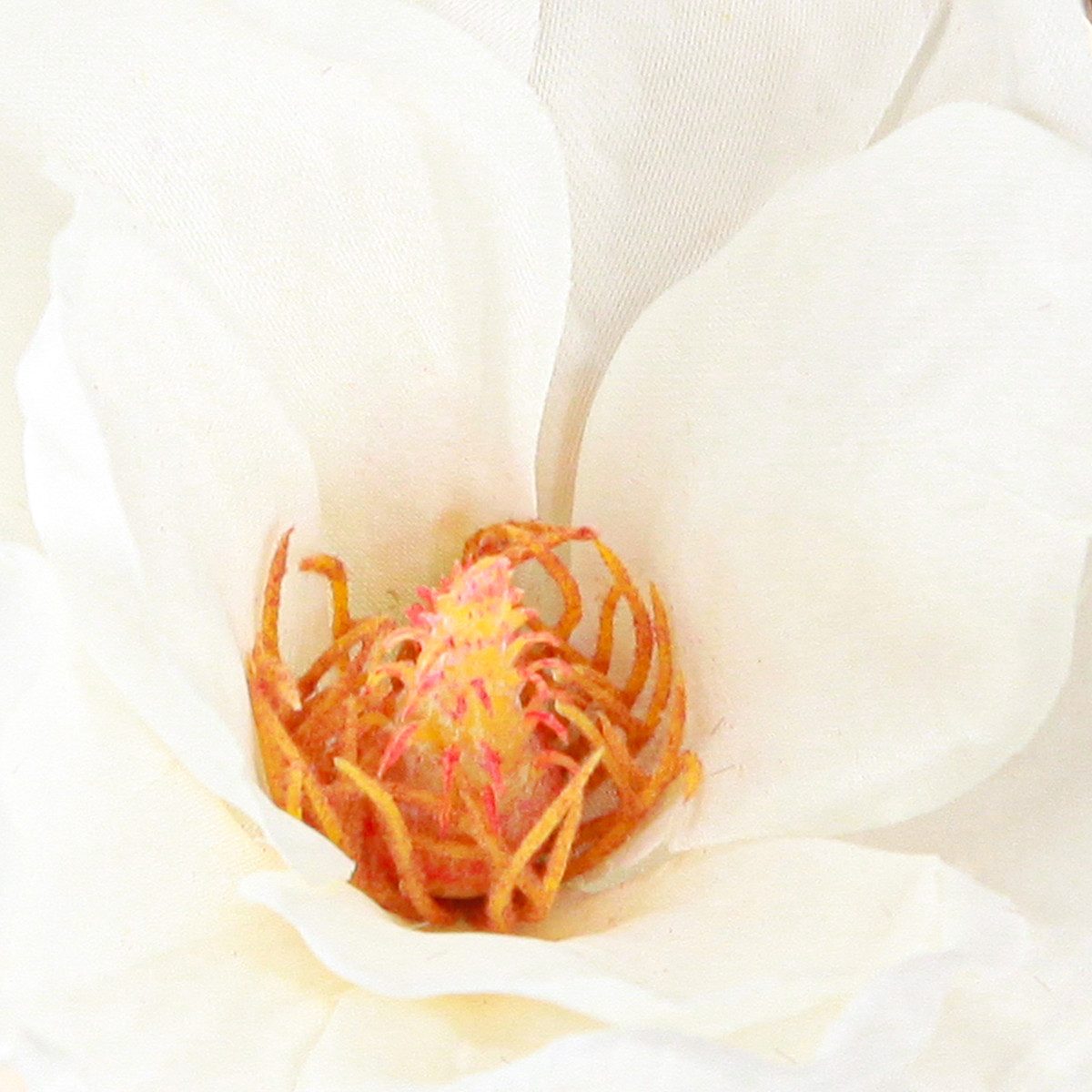 Kunstblume Dekorativer Magnolienzweig für Frühlingsdeko und, 2 Stück, Florists Products, Höhe 2 cm
