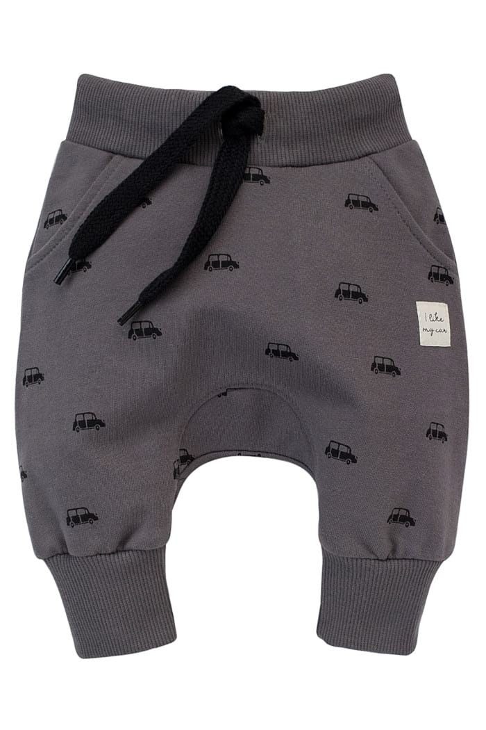 PINOKIO Pumphose Haremshose Babyhose Autos gemustert » Schlupfhose (1-tlg) I LIKE MY CAR Patch