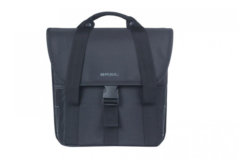 Basil Fahrradrucksack Basil Go Fahrradtasche Einzelpacktasche 16 Liter - Schwarz - 14x28x31