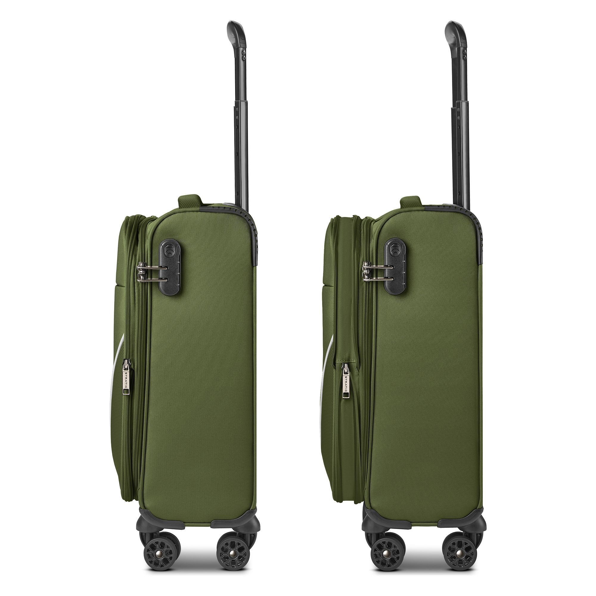 Stratic Handgepäck-Trolley taska, 4 Rollen, Polyester