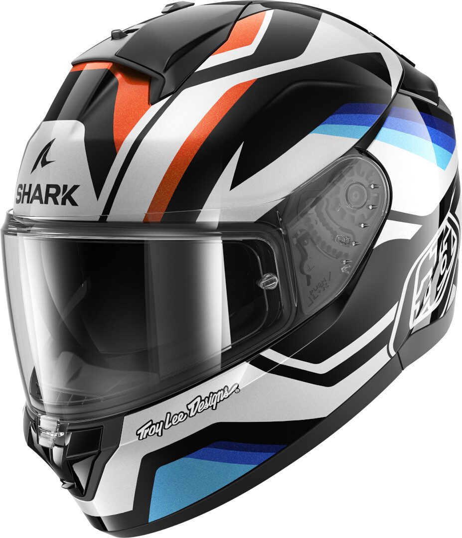 Shark Motorradhelm Ridill 2 Apex Helm, vorbereitet für Kommunikationssystem,integriertes Sonnenvisier