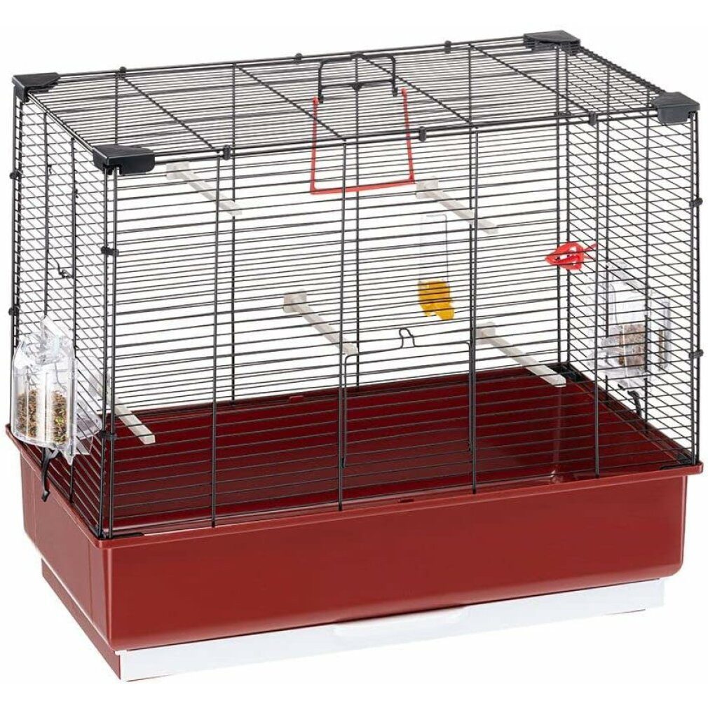 Vogelkäfig Bird Cage Rekord-4 Steel 60 X 32.5 X 57.5 Cm Red