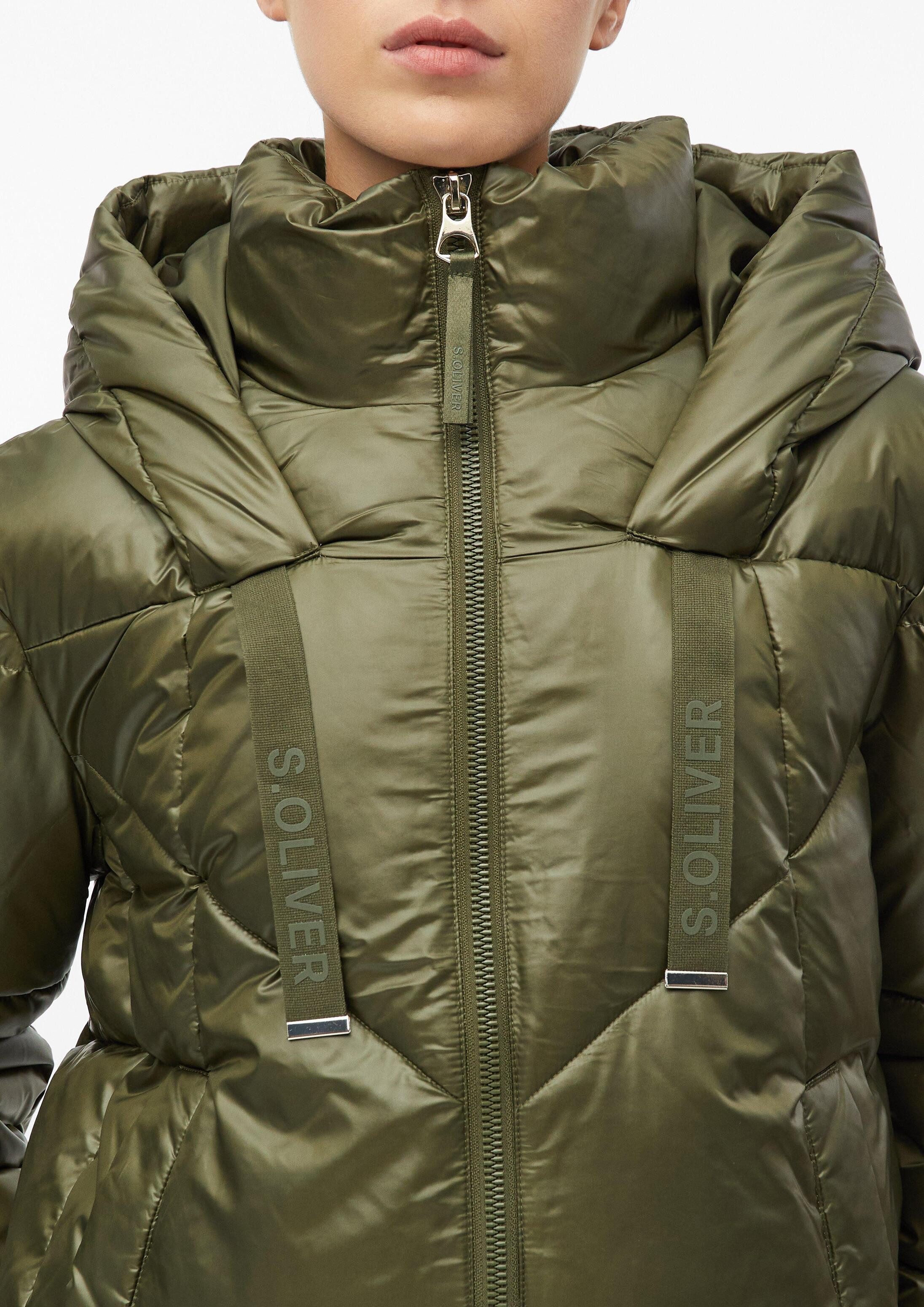 s.Oliver Winterjacke Outdoor-Jacke Pufferjacke in glänzender Optik – Bild 4 von 5