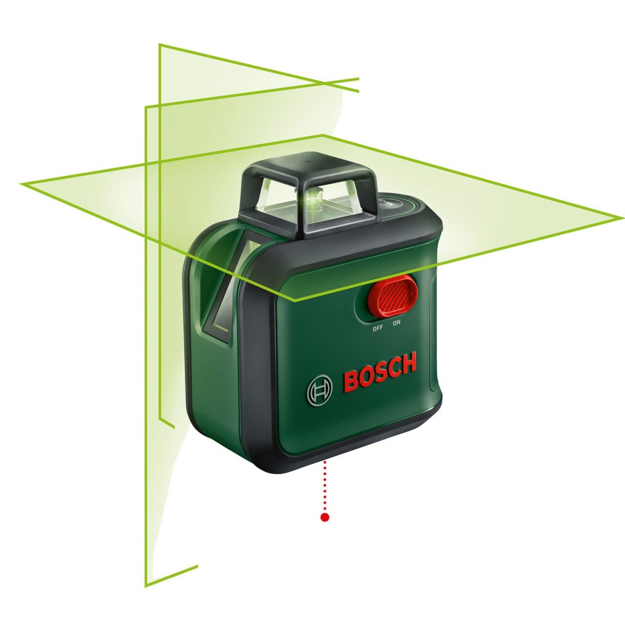 BOSCH Linienlaser Bosch Kreuzlinienlaser AdvancedLevel 360