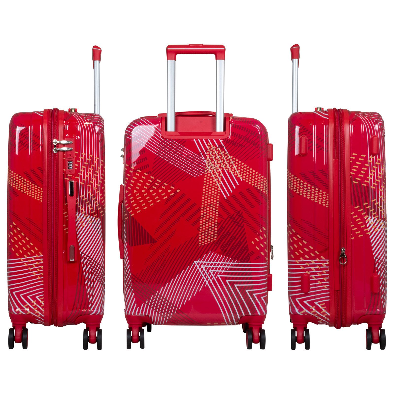Trendyshop365 Trolley Koffer Ravenna, 4 Farben, günstig online kaufen