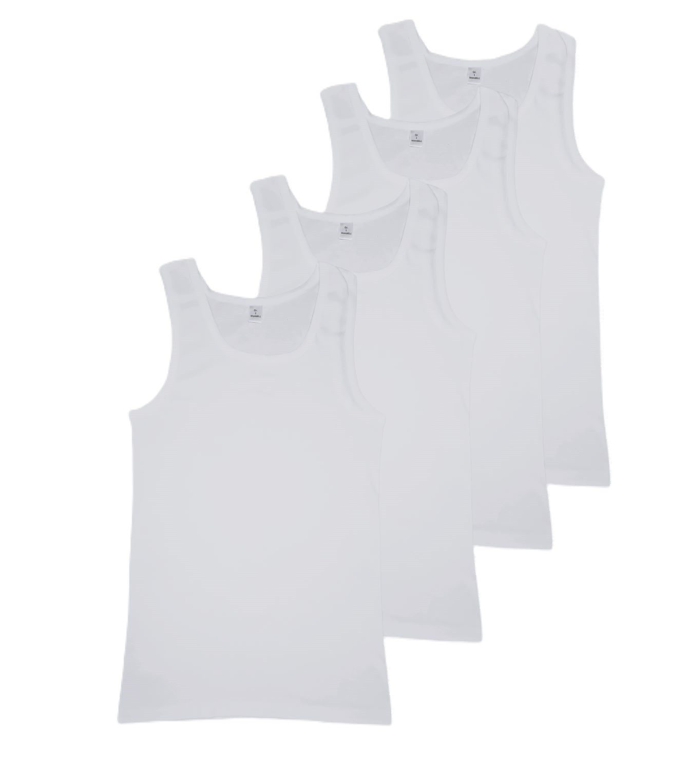 Toker Collection® Achselhemd Herren Unterhemd feinripp, 4er Pack (Packung, günstig online kaufen