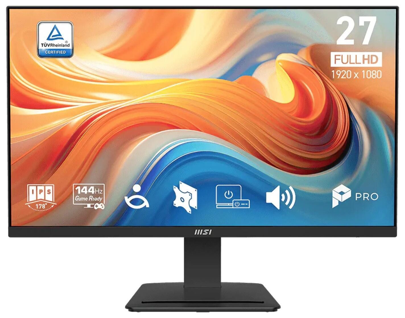 MSI PRO MP273DE E14A TFT-Monitor (1920 x 1080, 4 ms Reaktionszeit, 144 Hz, IPS Panel)
