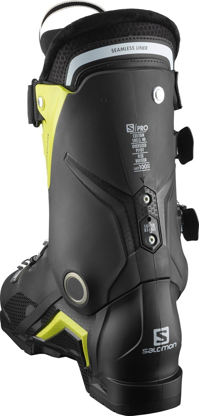 - Salomon CS Herren S/Pro GW X90+ - black/yellow Skischuh Skischuhe
