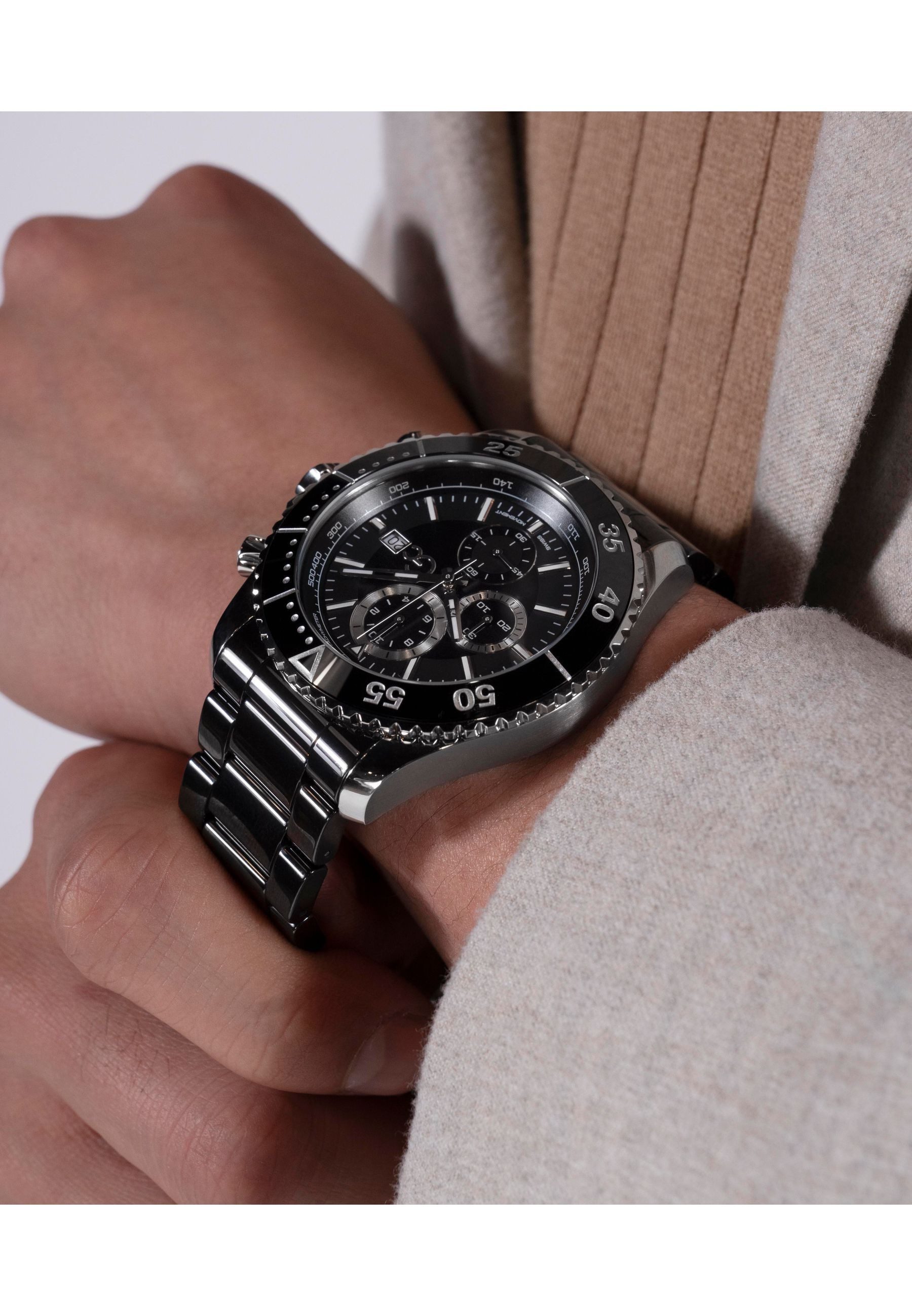 Guess Collection Quarzuhr Gc SpeedRacer, (1-tlg., Not a set – not applicable to this product), Chronographenuhr