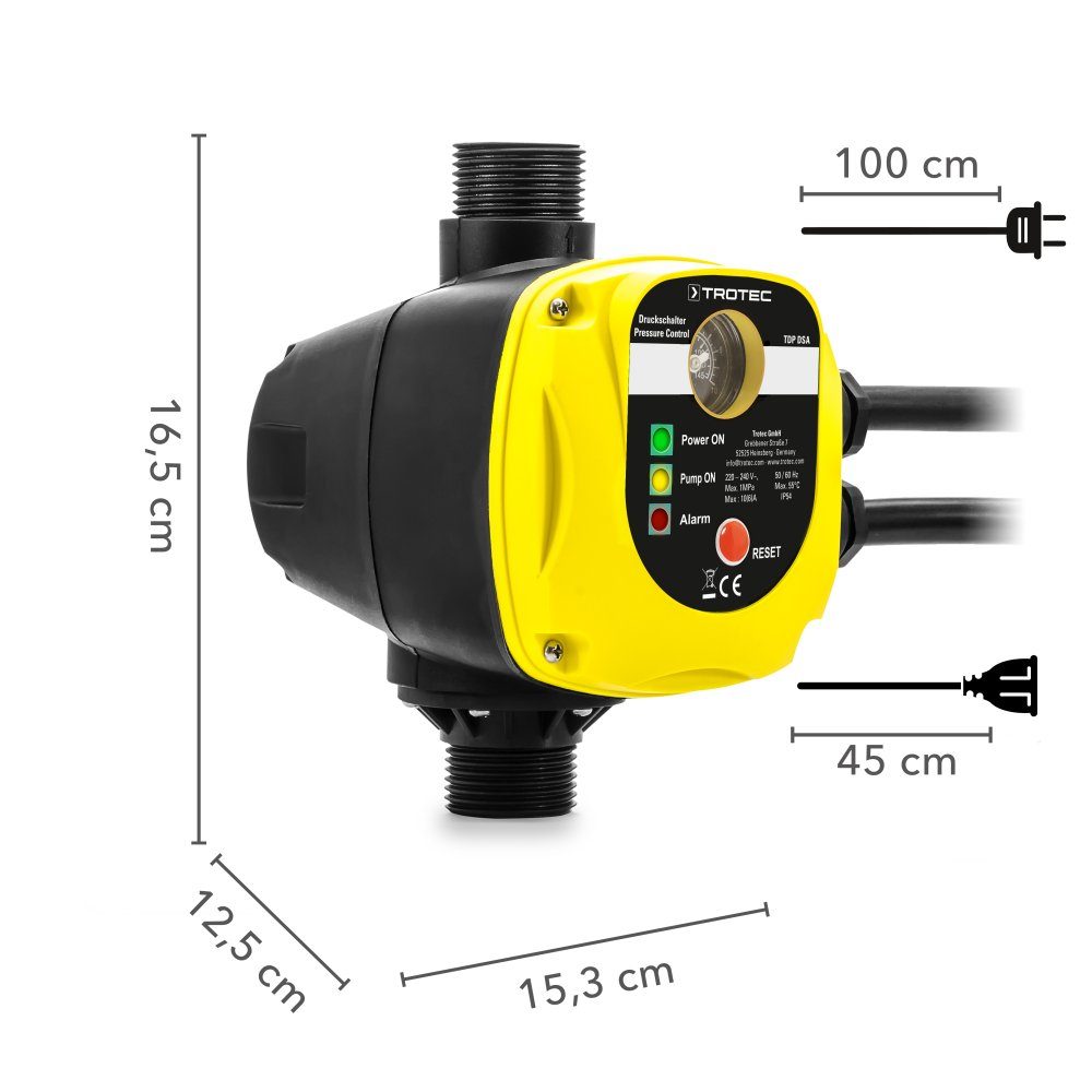 Thumbnail - TROTEC Wasserpumpe Zubehör Druckschalter TDP DSA mit Stecker