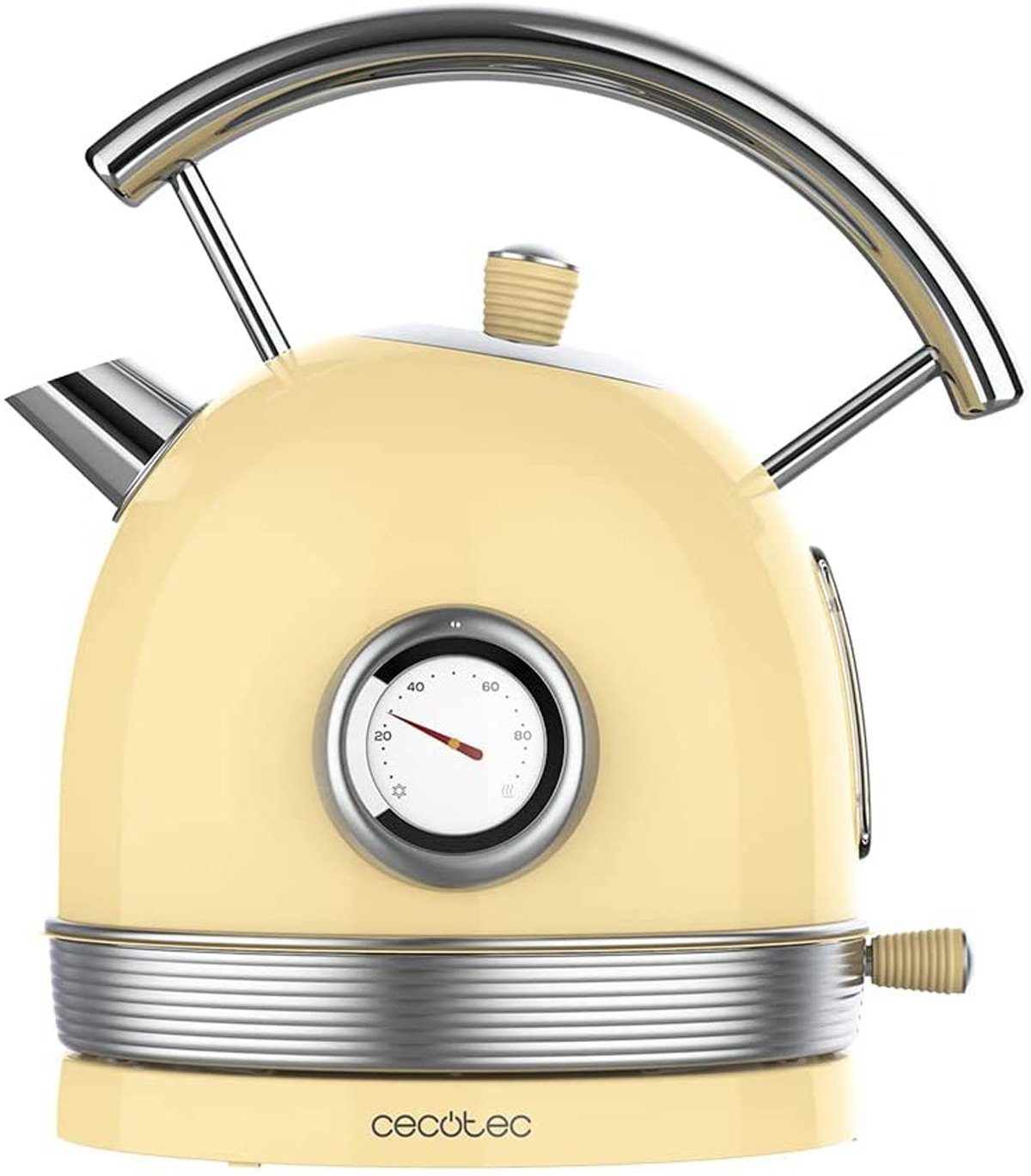Cecotec Wasserkocher ‎01484 Retro Design, 2200 W
