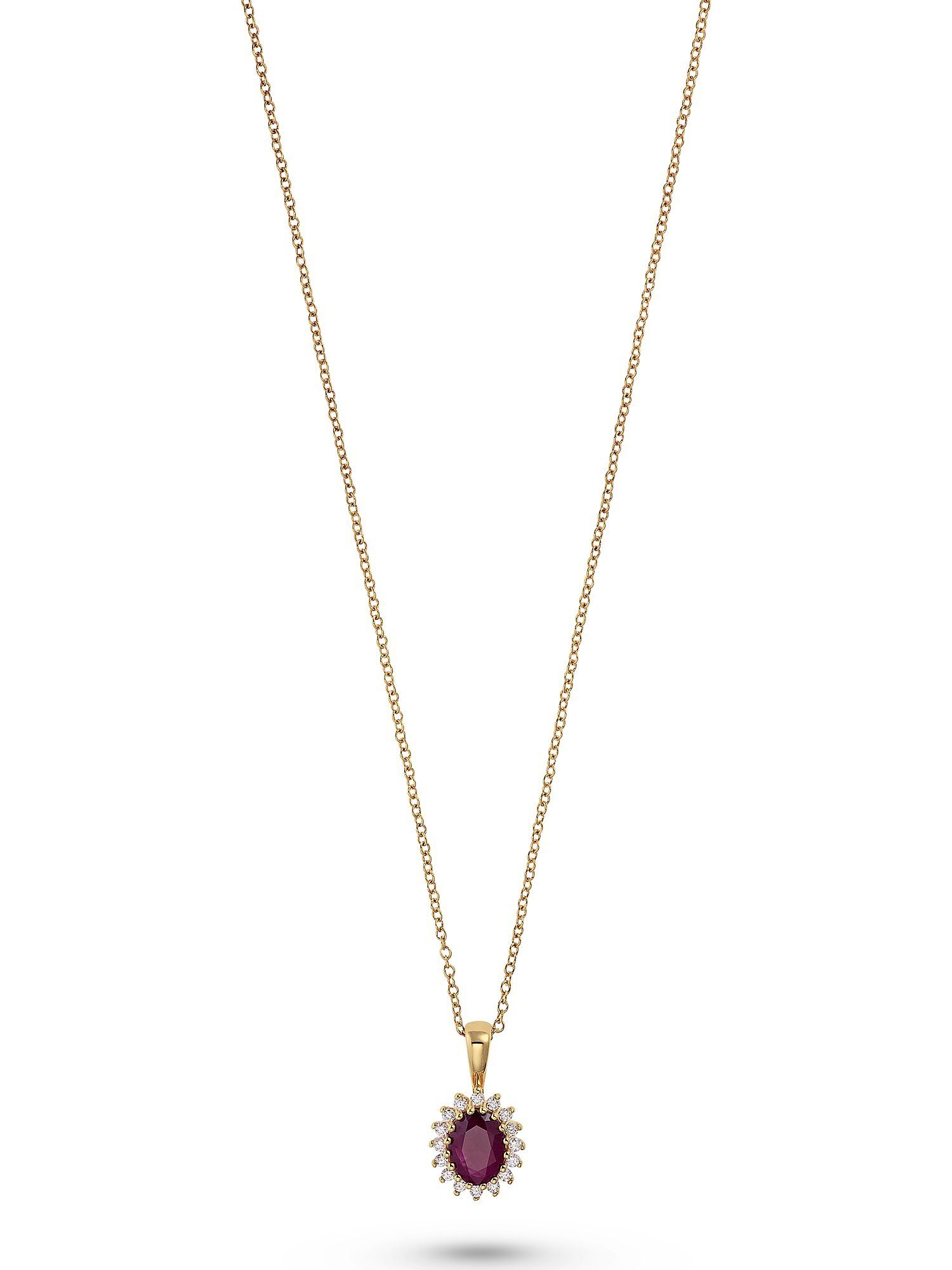 CHRIST Collier CHRIST Damen-Kette 585er ...
