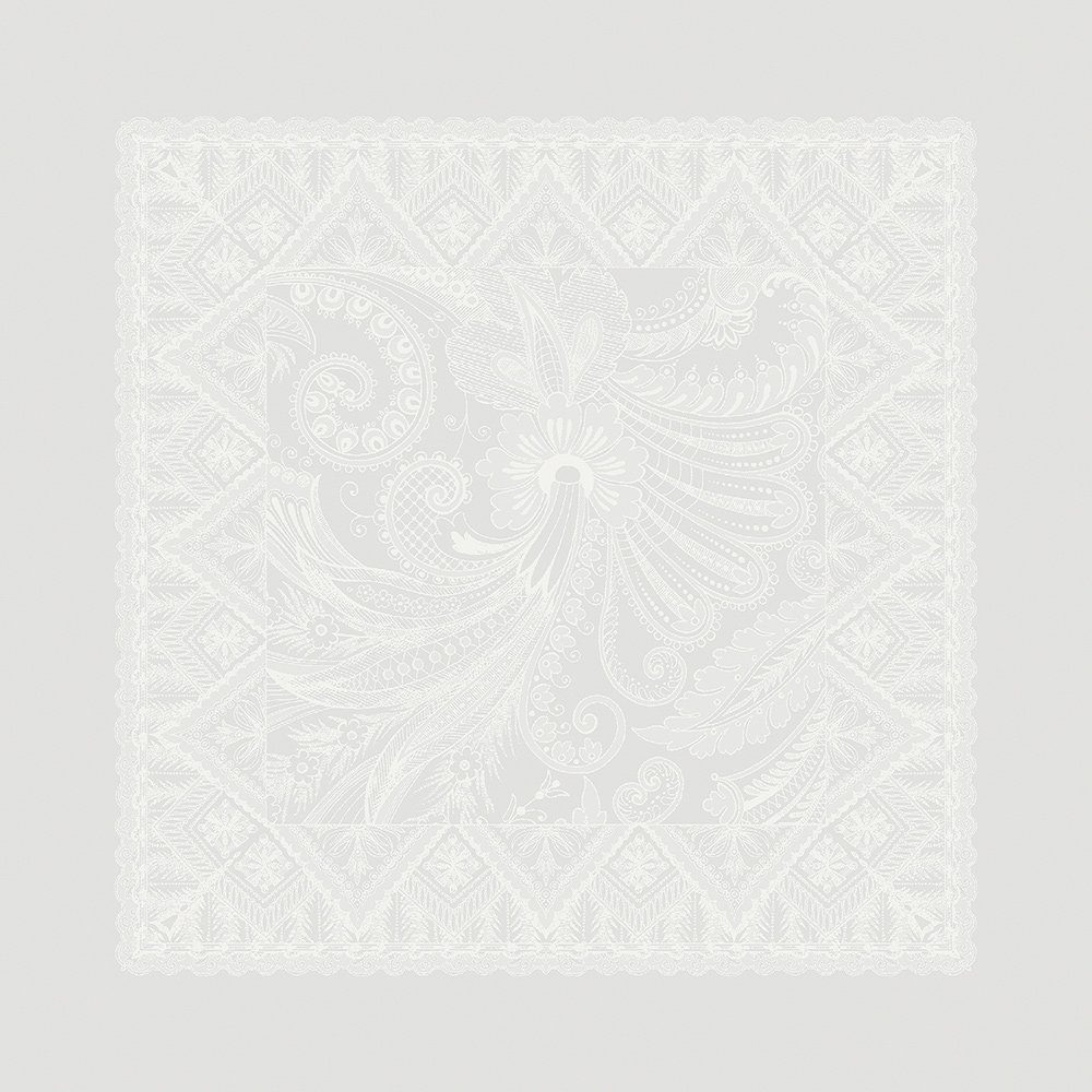 Stoffserviette Servietten (4x Set) Grace Perle 54x54 cm