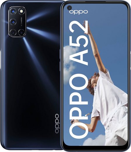 Oppo A52 Smartphone (16,5 cm/6,5 Zoll, 64 GB Speicherplatz, 12 MP