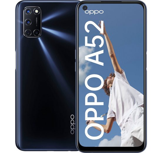 Oppo A52 Smartphone (16,5 cm/6,5 Zoll, 64 GB Speicherplatz, 12 MP