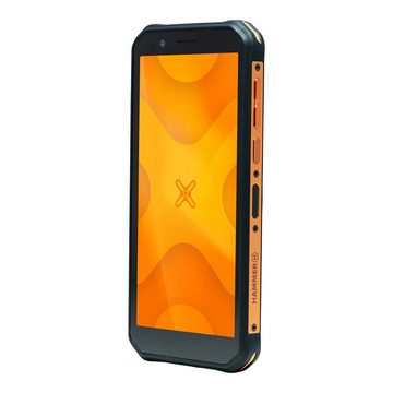 Hammer Energy X LTE Smartphone 5,5" 64 GB 5000 mAh Schwarz-Orange Smartphone